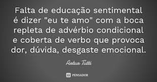 Educação sentimental